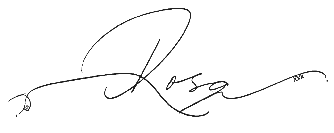 Firma de Rosa